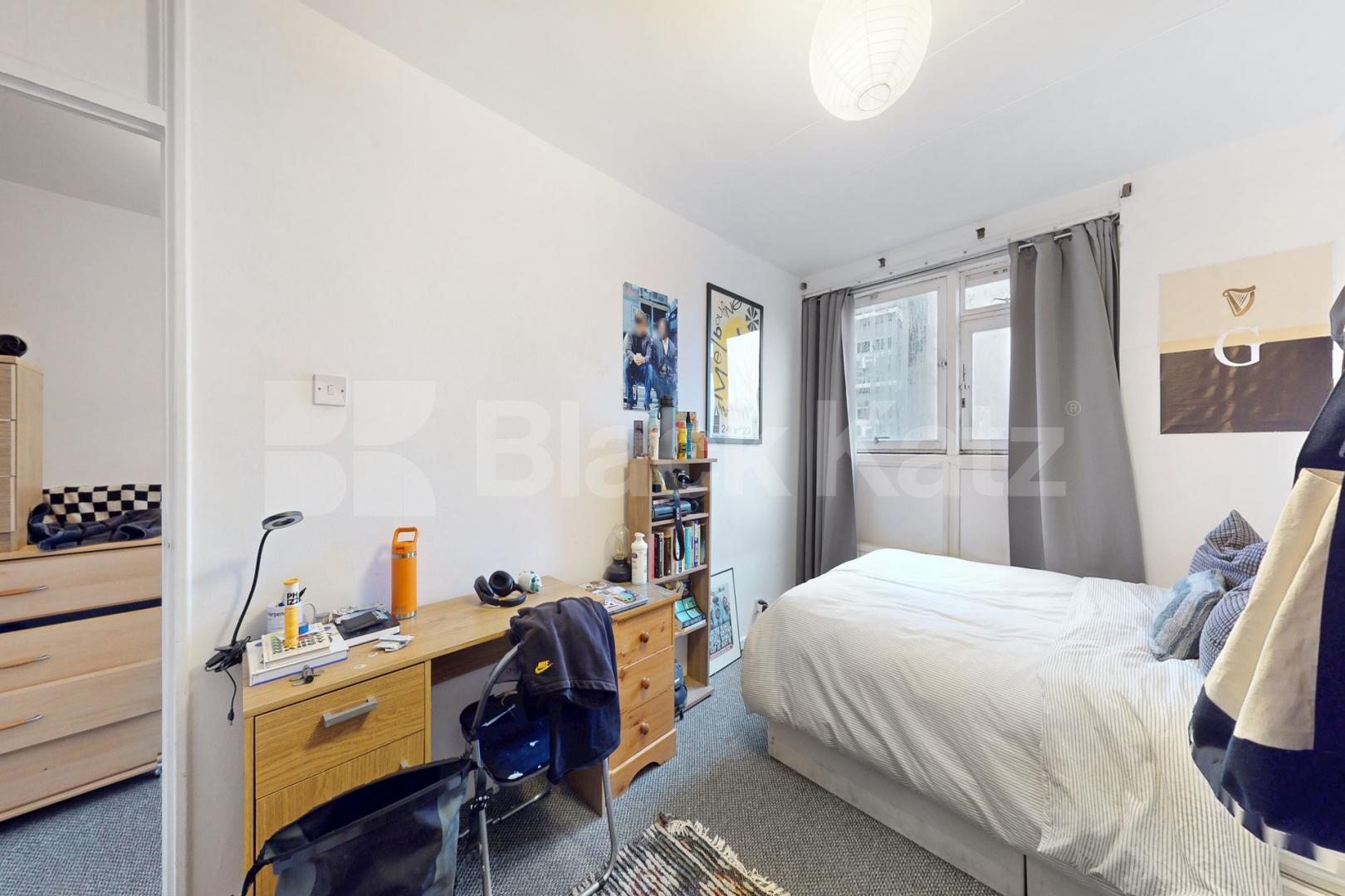 Mid-Century duplex apartment on the top two floors (Second and third).  Maskelyne Close, Battersea